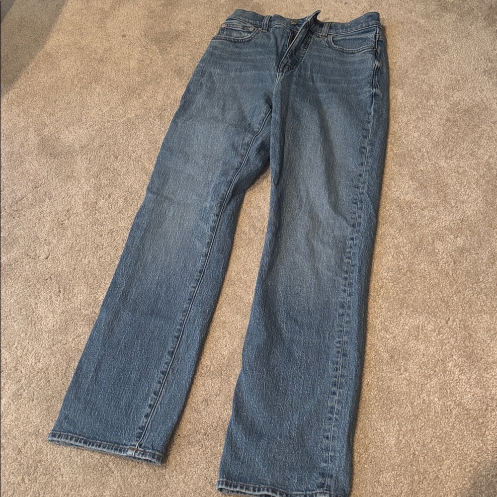Madewell Light Blue Denim Jeans - 90s straight